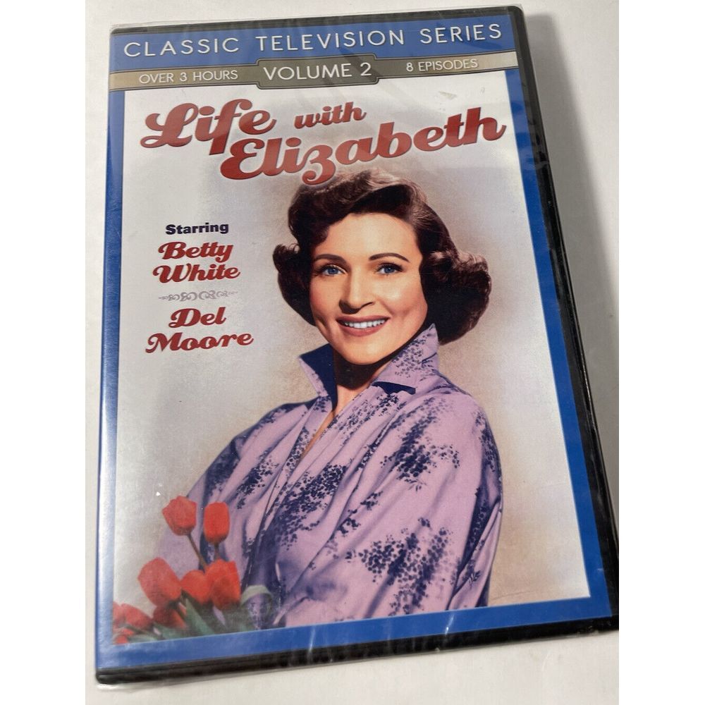 Life With Elizabeth: Volume 2 - 8 Episodes (DVD, 2008) Starring Betty White